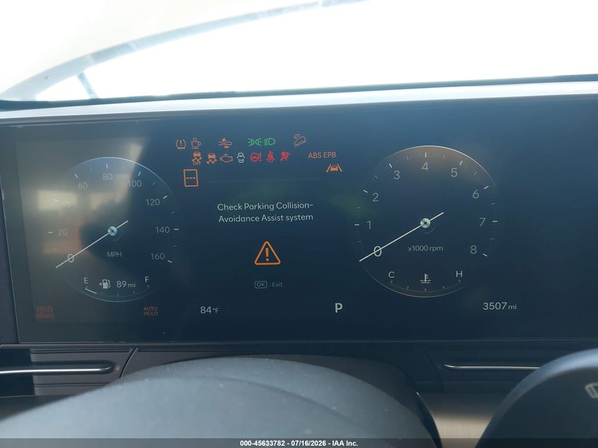 2026 Hyundai Kona Limited VIN: KM8HECA35TU365460 Lot: 45633782