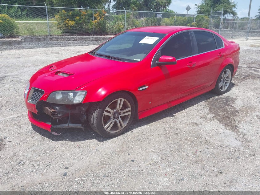2008 PONTIAC G8 auction photo 2