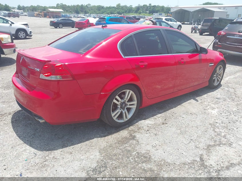 2008 PONTIAC G8 auction photo 4