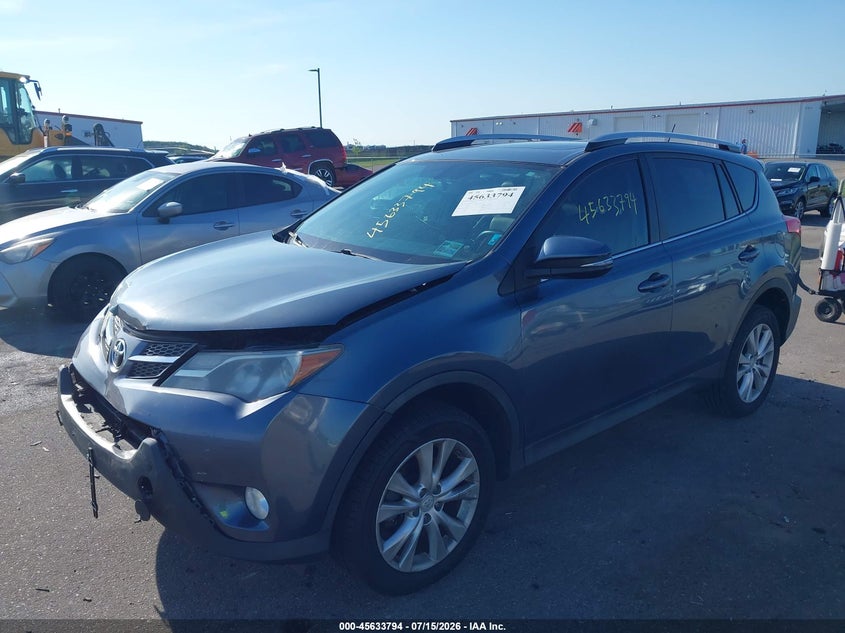 2014 Toyota RAV 4, Front End, IAAI, VIN 2T3YFREV4EW110742 — photo 2