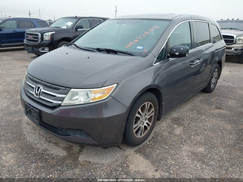 Vin: 5fnrl5h6xdb024544, lot: 46132270, honda odyssey ex-l 20132