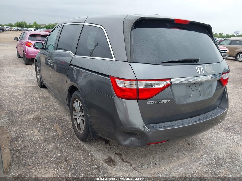 Vin: 5fnrl5h6xdb024544, lot: 46132270, honda odyssey ex-l 20133