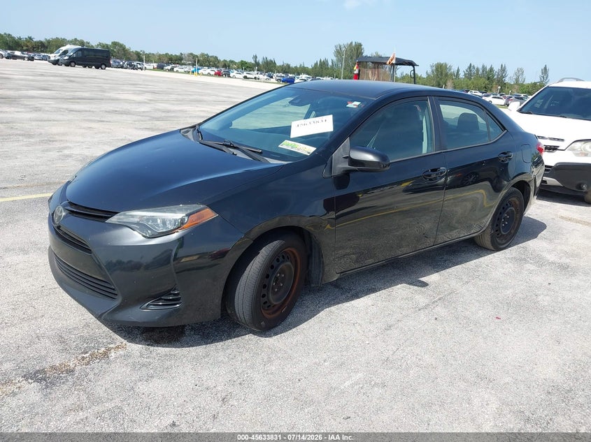 Vin: 2t1burhe0jc059395, lot: 46132297, toyota corolla le 20182