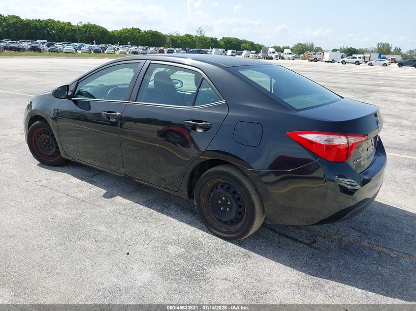 Vin: 2t1burhe0jc059395, lot: 46132297, toyota corolla le 20183