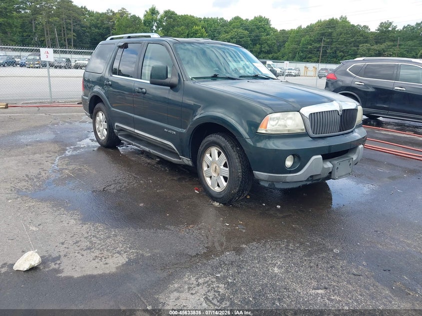 2003 LINCOLN AVIATOR auction photo 1