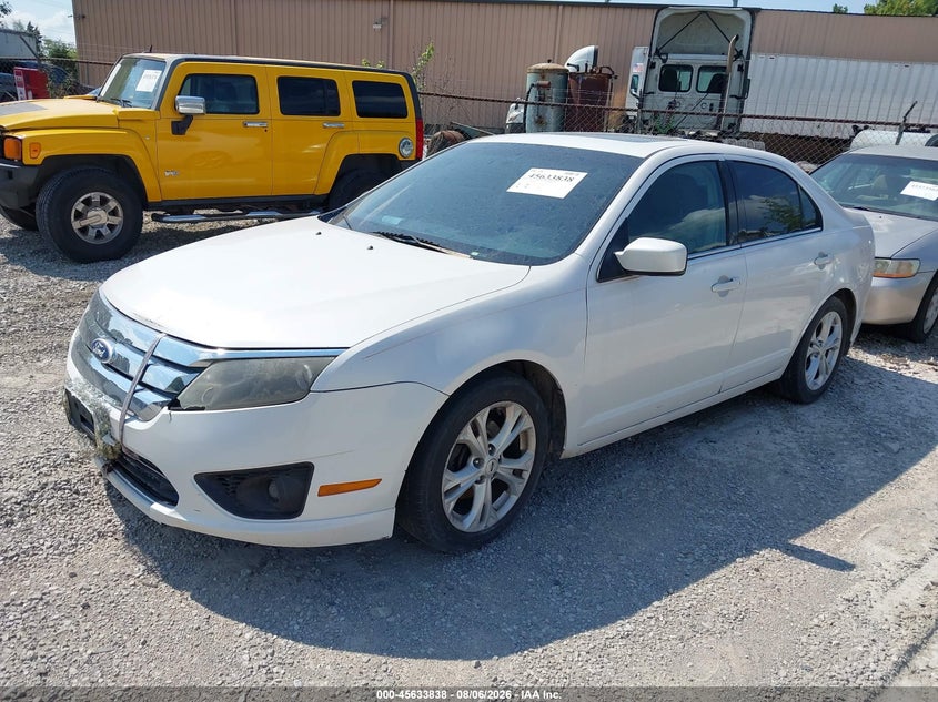2012 Ford Fusion, Звичайний знос, IAAI, VIN 3FAHP0HA6CR102148 — фото 2