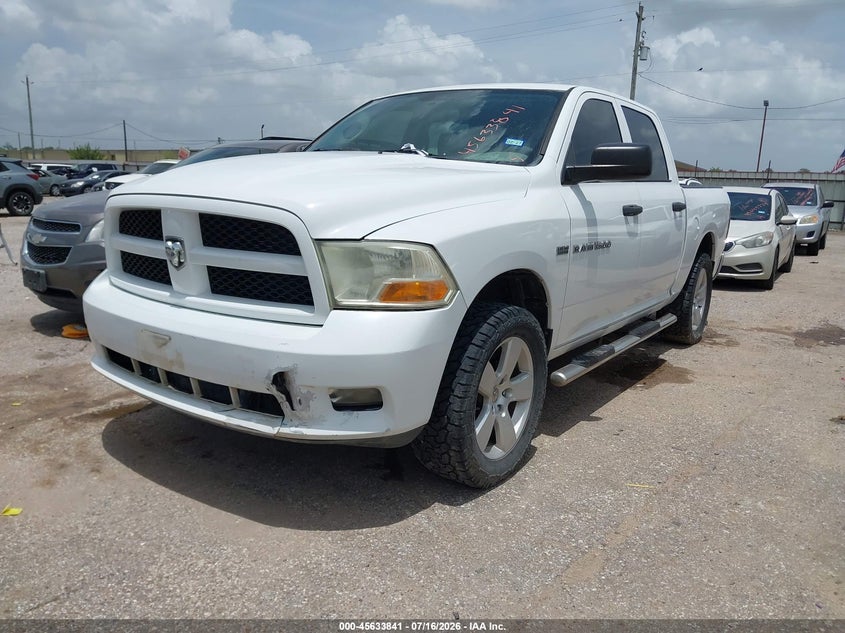 Vin: 1c6rd7kt0cs274388, lot: 46132307, ram 1500 express 20122