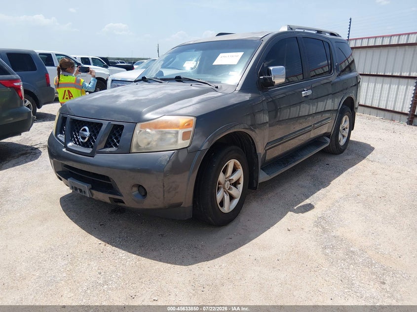Vin: 5n1ba0nd0an606769, lot: 46132316, nissan armada se 20102