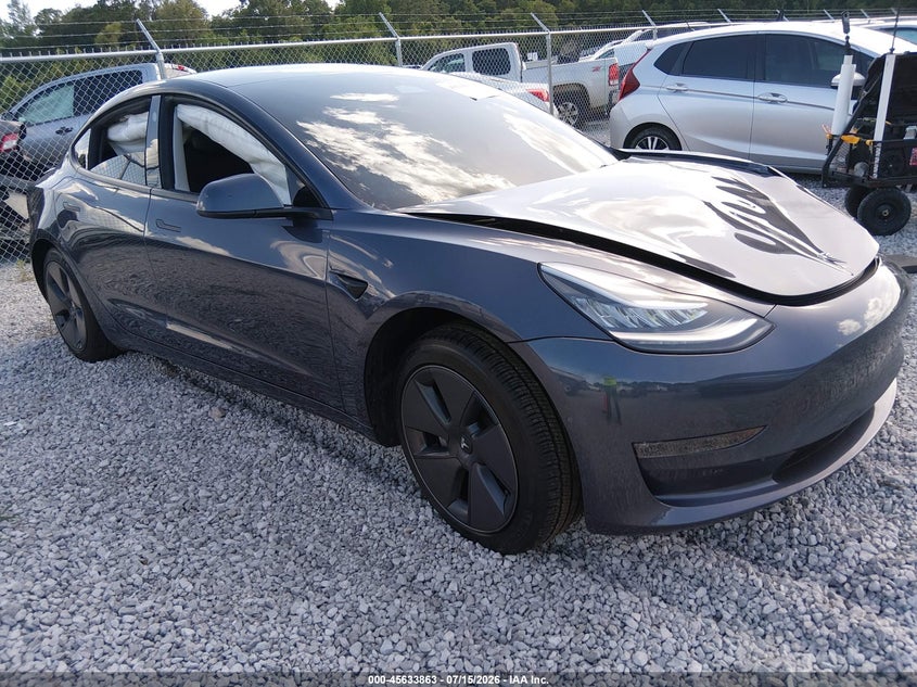 Vin: 5yj3e1eb1nf263203, lot: 46132329, tesla model 3 long range dual motor all-wheel drive 20221