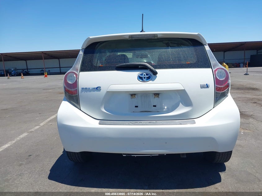 2014 Toyota Prius C Three VIN: JTDKDTB3XE1565749 Lot: 45633865