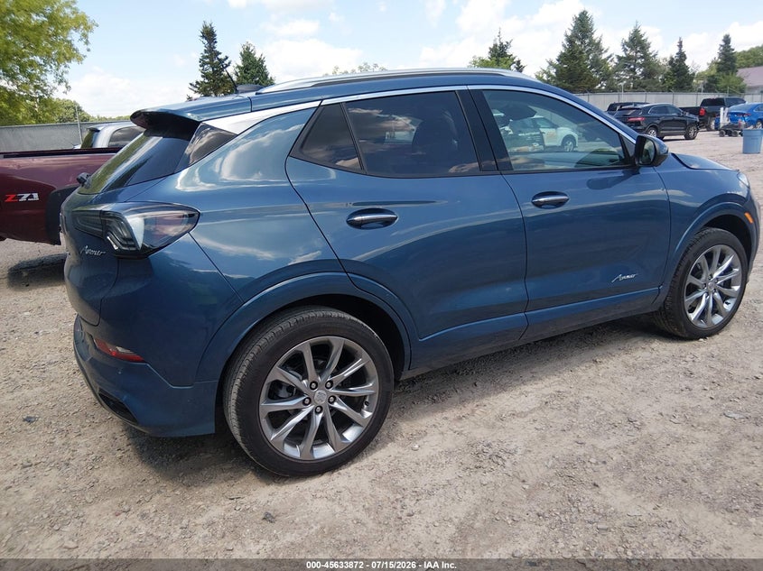 Vin: kl4amgsl1rb189617, lot: 46132338, buick encore gx avenir awd 20244