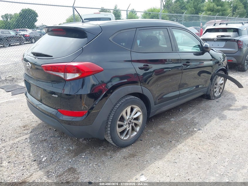 2016 Hyundai Tucson Se VIN: KM8J3CA49GU162674 Lot: 45633876