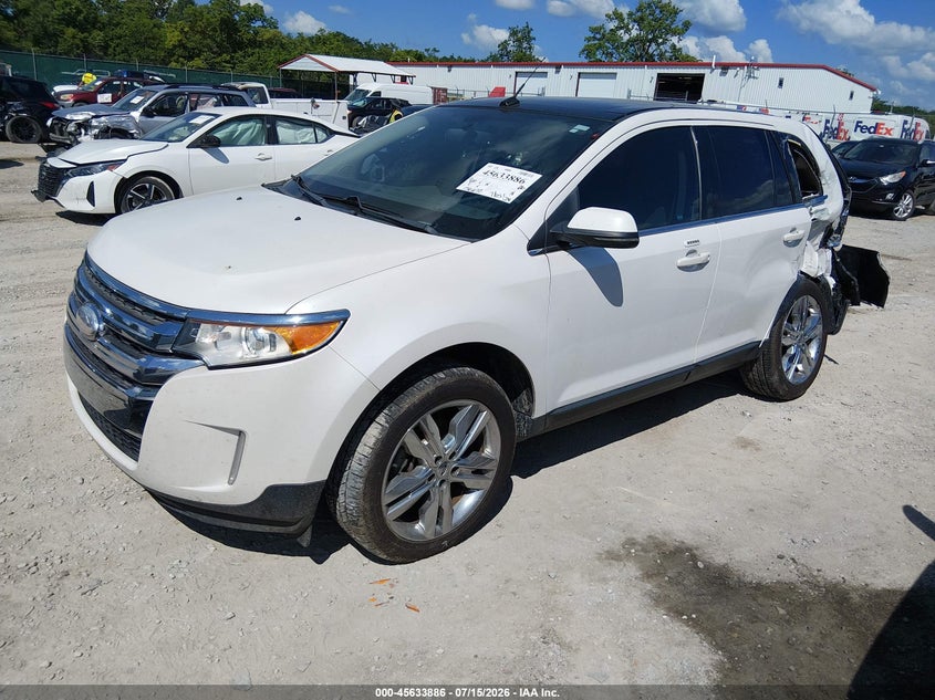 2013 FORD EDGE auction photo 2