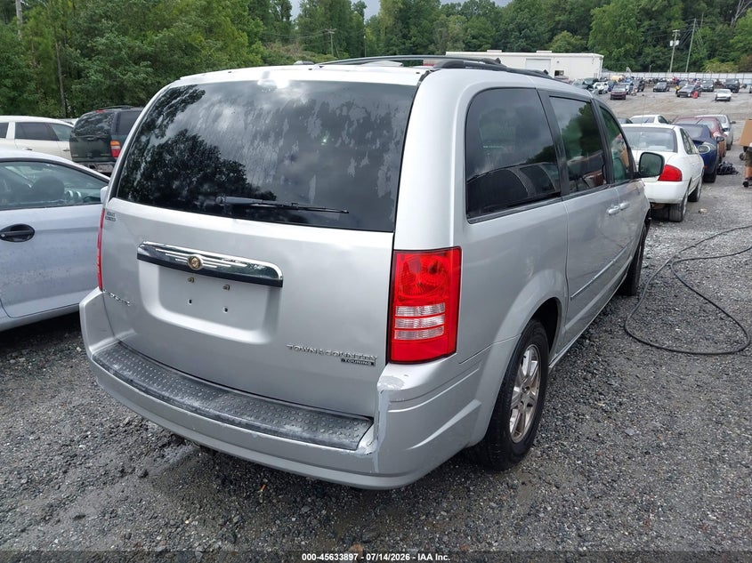 Vin: 2a4rr5d15ar413353, lot: 46132392, chrysler town & country touring 20104