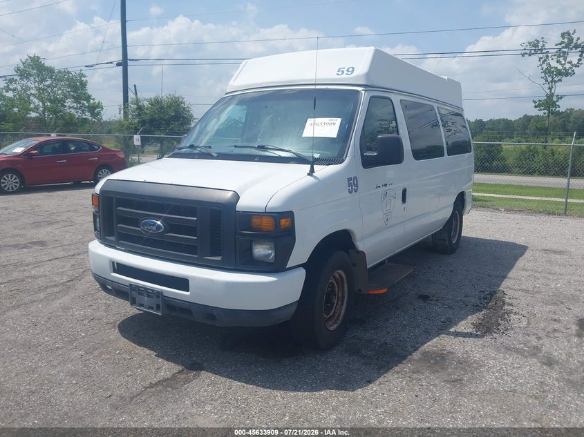 2009 Ford Transit, Обычный износ, IAAI, VIN 1FTNE14W19DA88669 — фото 2