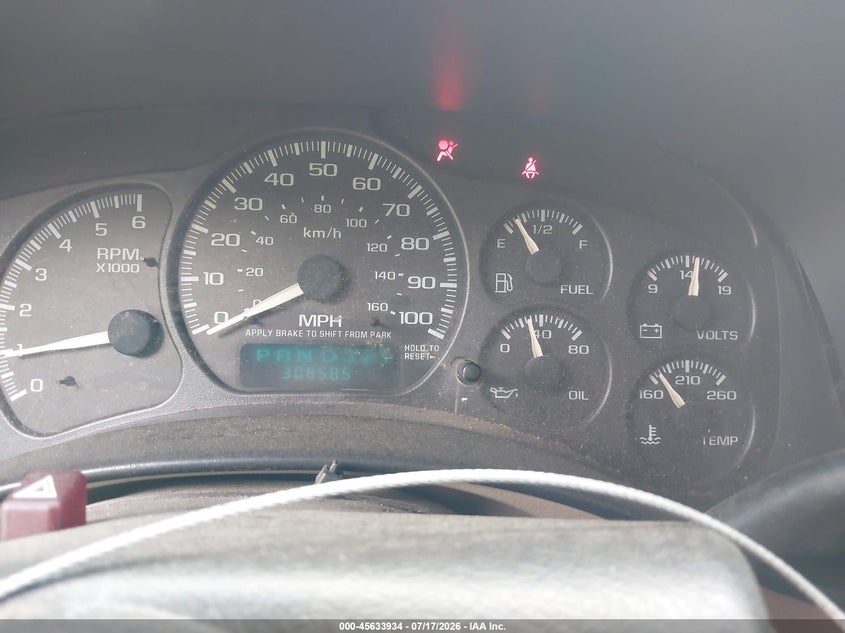 2002 CHEVROLET AVALANCHE 1500 auction photo 7