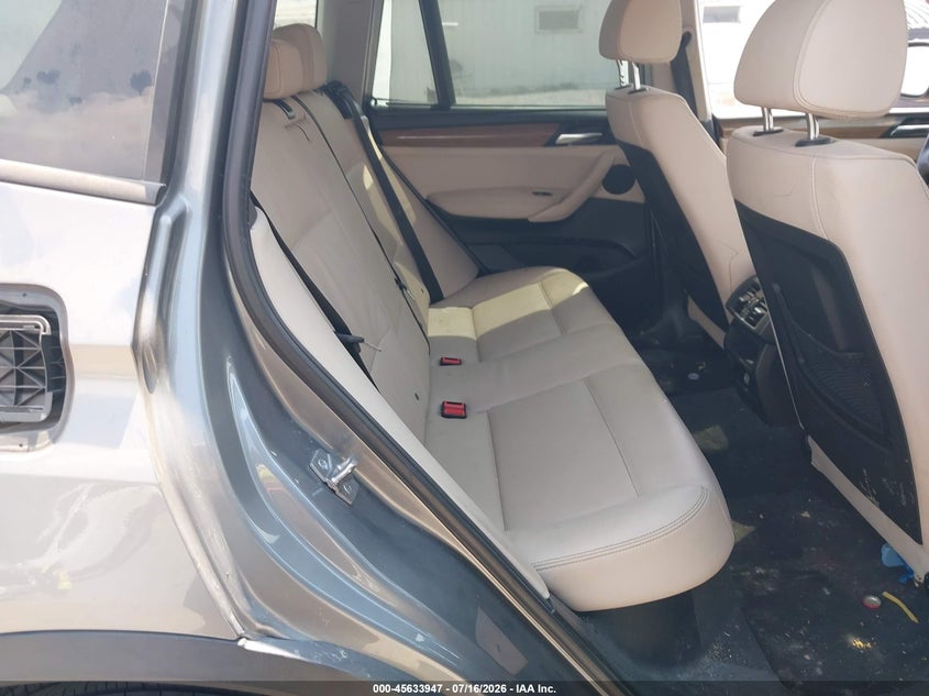 2013 BMW X3 xDrive28I VIN: 5UXWX9C57DL874589 Lot: 45633947