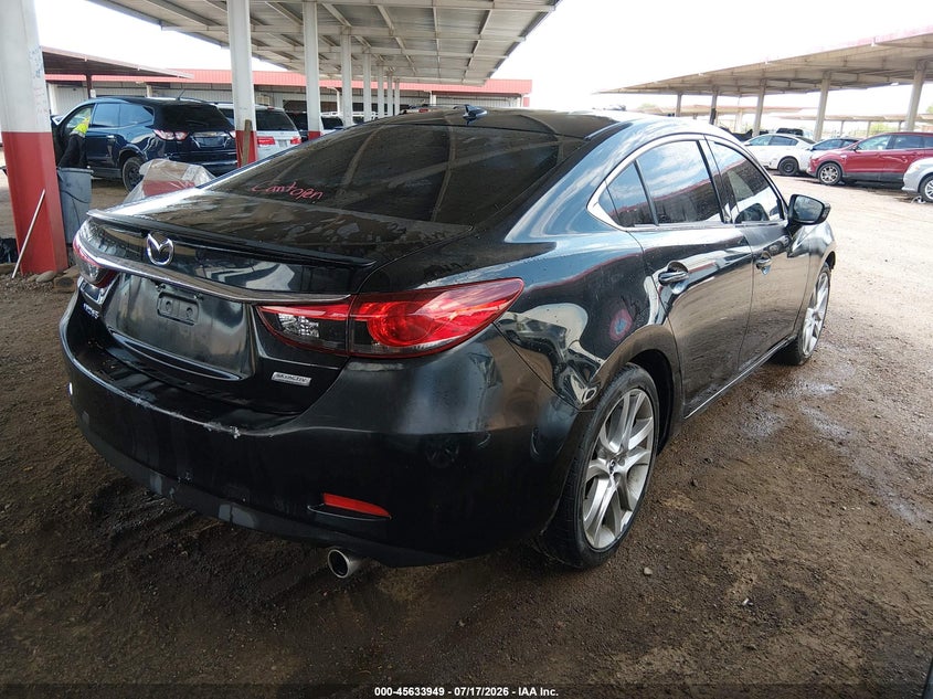 Vin: jm1gj1w65e1151379, lot: 46132450, mazda mazda6 i grand touring 20144