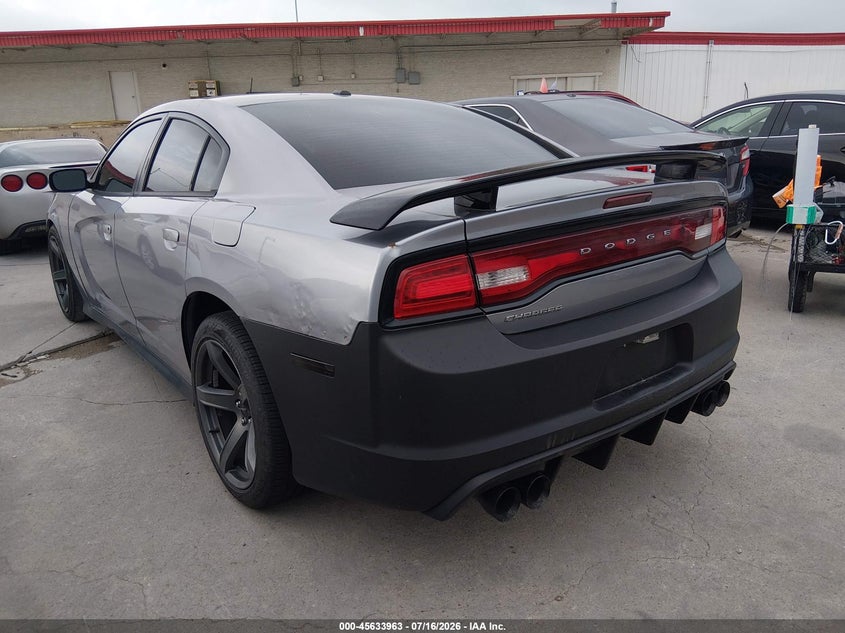 2013 DODGE CHARGER auction photo 3
