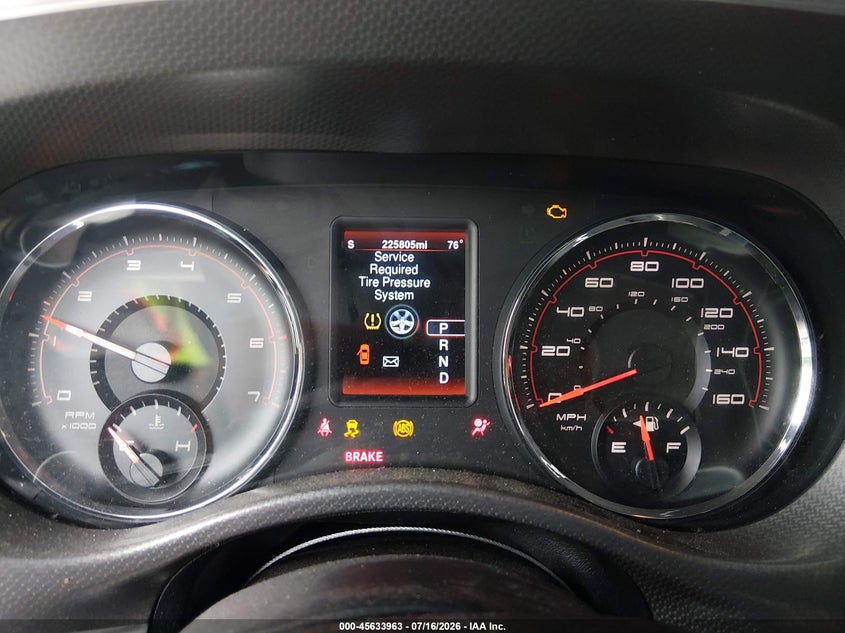 2013 DODGE CHARGER auction photo 7