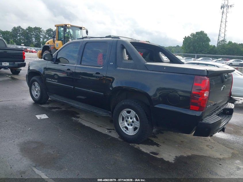 2008 CHEVROLET AVALANCHE 1500 auction photo 3