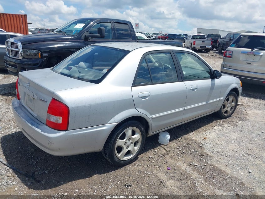 2000 MAZDA PROTEGE auction photo 4