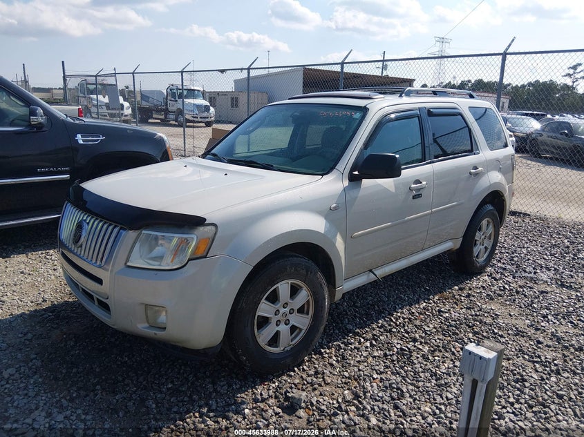 2009 MERCURY MARINER auction photo 2