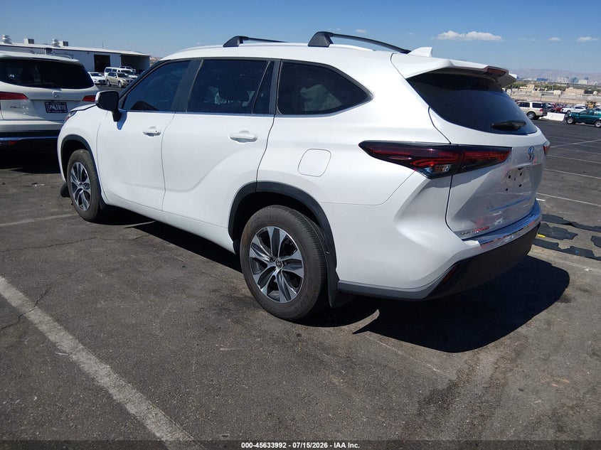 Vin: 5tdkdrah6ss555654, lot: 46132493, toyota highlander xle 20253