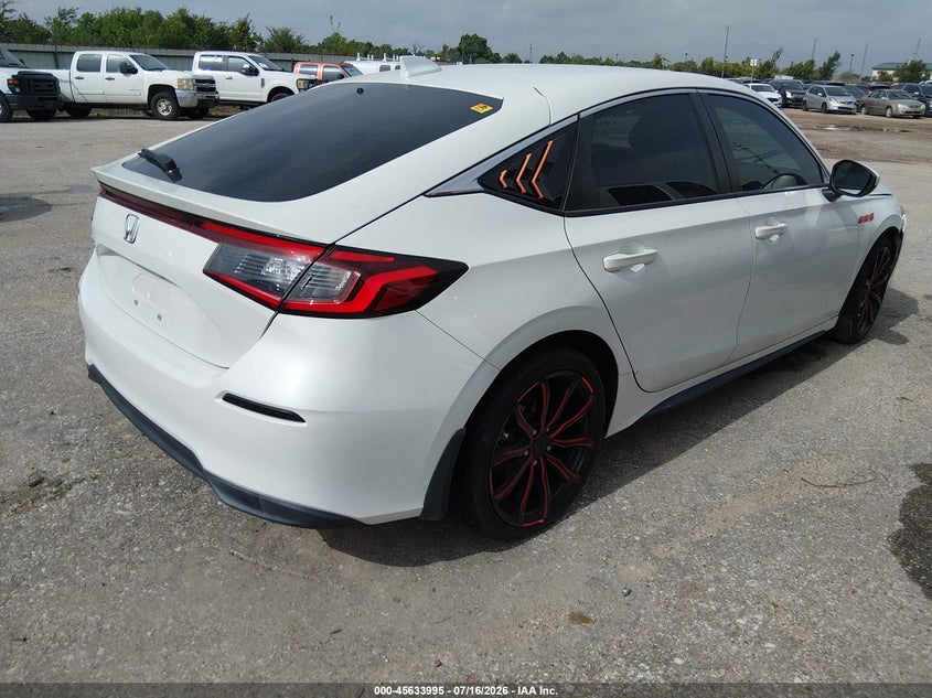 Vin: 19xfl2h57pe008790, lot: 46132496, honda civic lx 20234