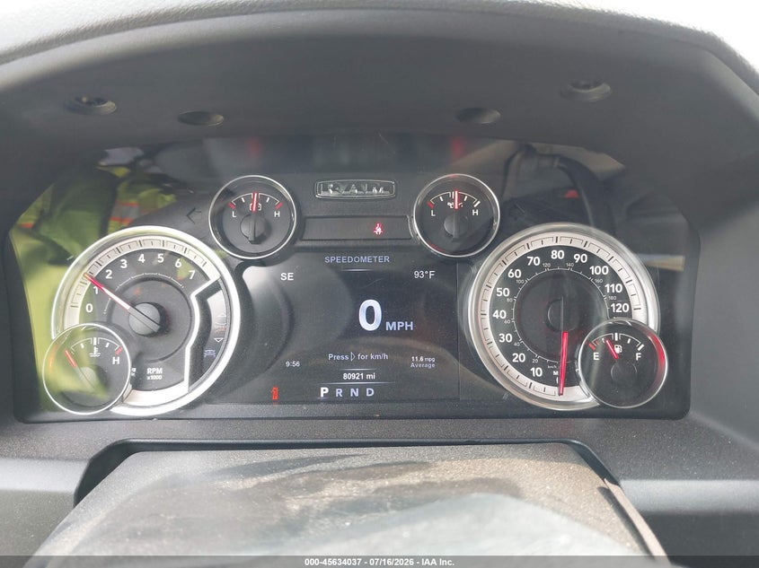 2017 Ram 2500 Slt VIN: 3C6UR5JJ1HG715167 Lot: 45634037