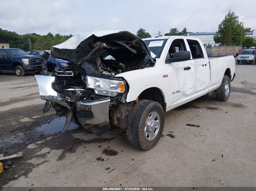 Vin: 3c6ur5hj6lg198544, lot: 46132552, ram 2500 tradesman  4x4 8' box 20202
