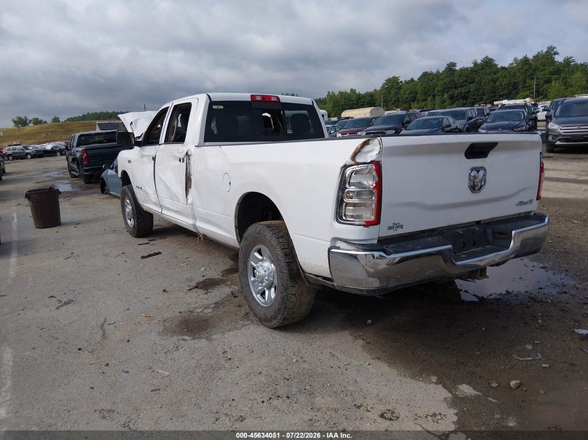 Vin: 3c6ur5hj6lg198544, lot: 46132552, ram 2500 tradesman  4x4 8' box 20203