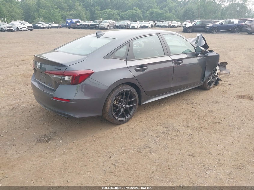 2026 HONDA CIVIC HYBRID auction photo 4