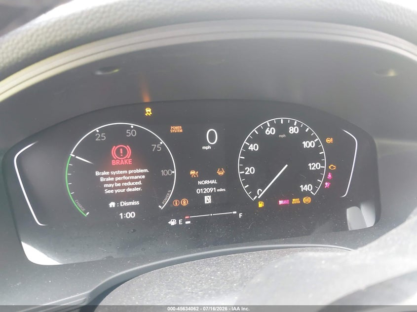 2026 HONDA CIVIC HYBRID auction photo 7