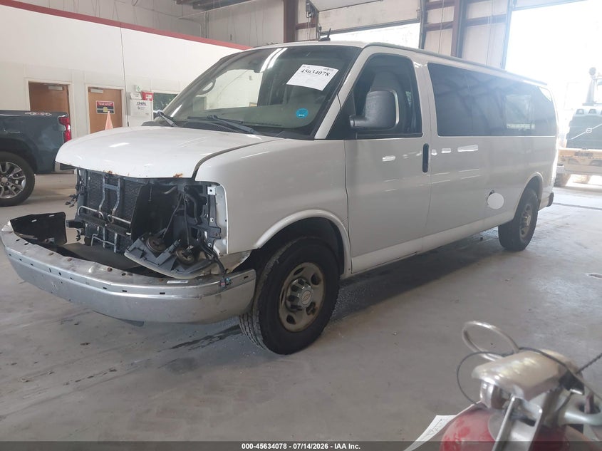 Vin: 1gazg1fg0d1171496, lot: 46132579, chevrolet express 3500 lt 20132