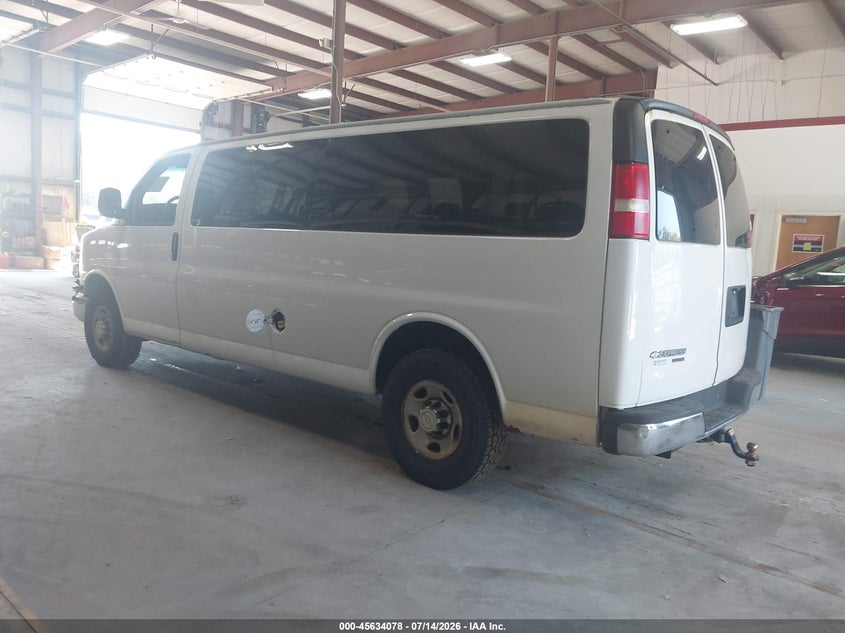 Vin: 1gazg1fg0d1171496, lot: 46132579, chevrolet express 3500 lt 20133