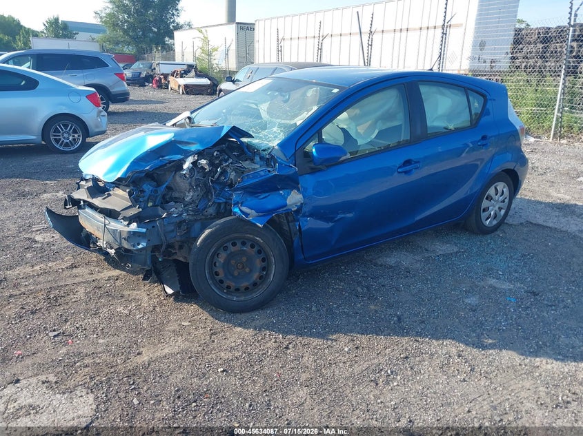 2012 Toyota Prius C Two JTDKDTB38C1527188 photo 1