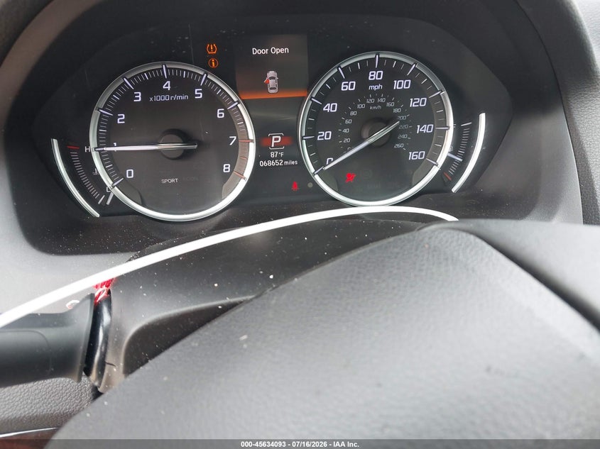 2019 Acura Tlx Standard VIN: 19UUB3F32KA006279 Lot: 45634093