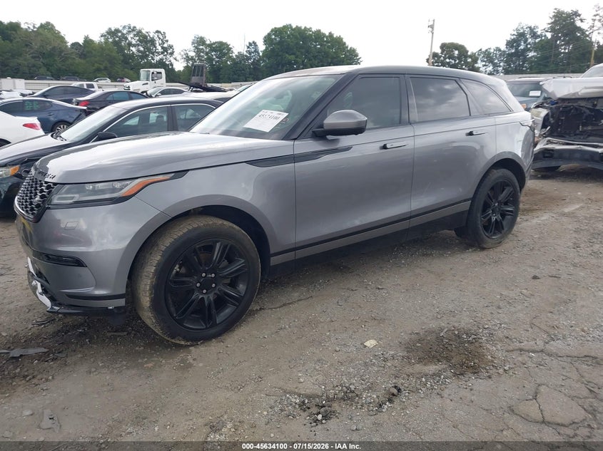 Vin: salyb2exxla289877, lot: 46132601, land rover range rover velar p250 s 20202