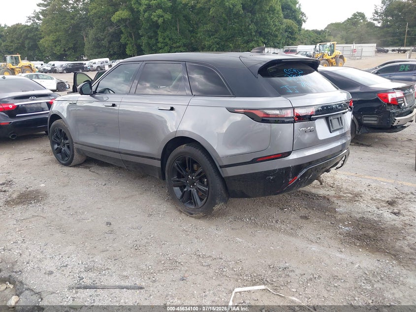 Vin: salyb2exxla289877, lot: 46132601, land rover range rover velar p250 s 20203