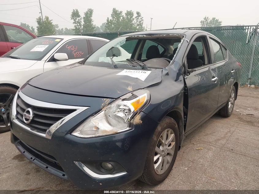 2017 Nissan Versa 1.6 Sv VIN: 3N1CN7AP4HL856843 Lot: 45634110