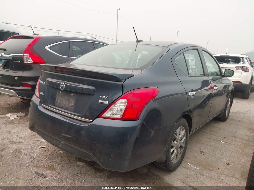 2017 Nissan Versa 1.6 Sv VIN: 3N1CN7AP4HL856843 Lot: 45634110