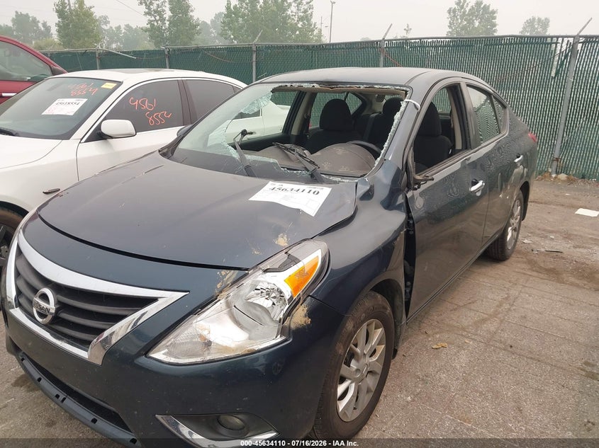 2017 Nissan Versa 1.6 Sv VIN: 3N1CN7AP4HL856843 Lot: 45634110