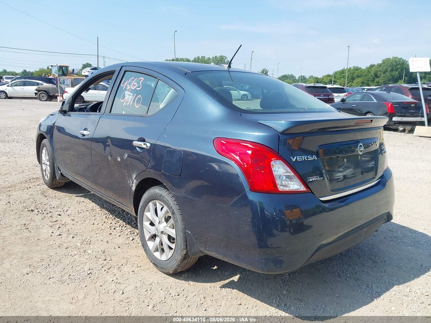 Vin: 3n1cn7ap4hl856843, lot: 46132611, nissan versa 1.6 sv 20173