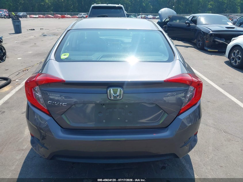2016 HONDA CIVIC SEDAN 2.0L I-4 DOHC, VVT, 158HP