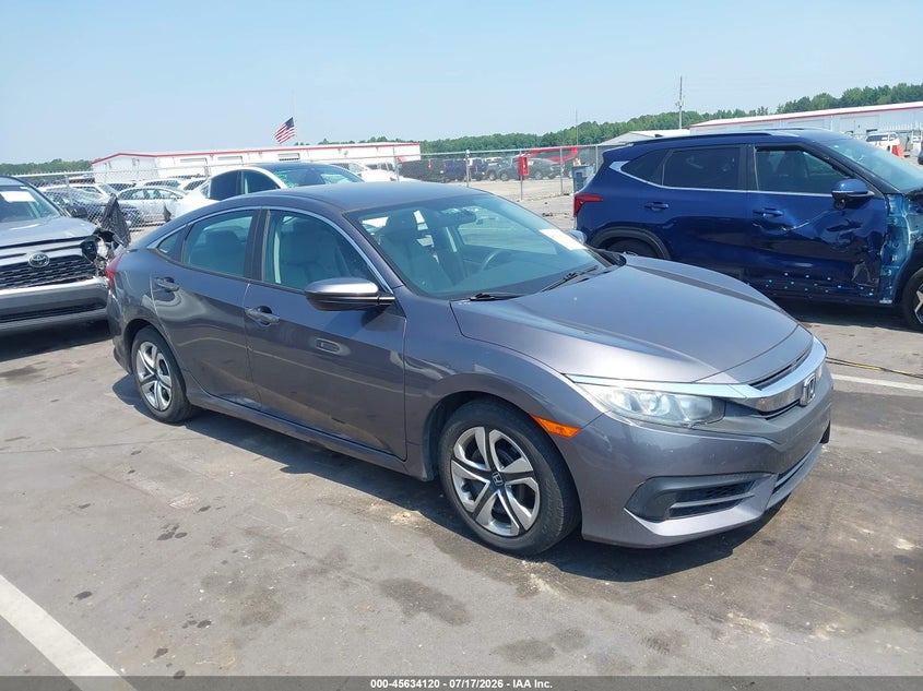 2016 HONDA CIVIC SEDAN 2.0L I-4 DOHC, VVT, 158HP