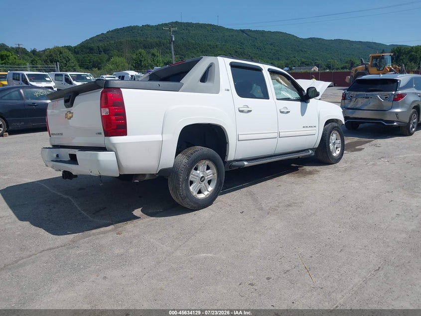 Vin: 3gnvkfe07ag127814, lot: 46132630, chevrolet avalanche 1500 lt1 20104