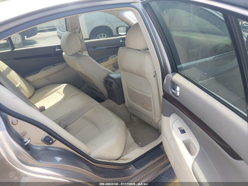 2010 Infiniti G37 Journey VIN: JN1CV6AP3AM406817 Lot: 45634140