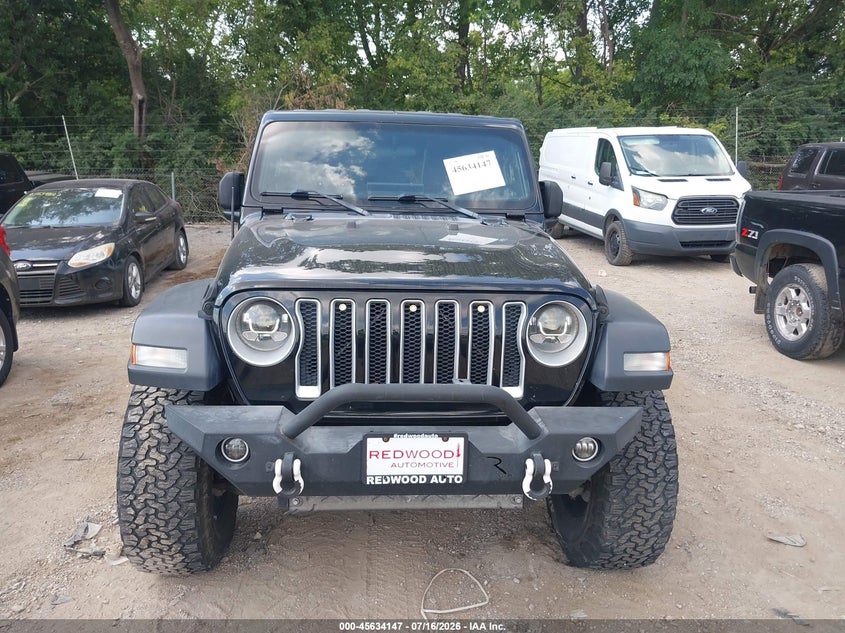 2018 Jeep Wrangler Unlimited Sport S 4X4 VIN: 1C4HJXDG5JW148773 Lot: 45634147