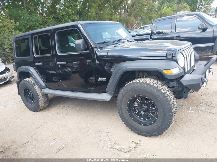 2018 Jeep Wrangler Unlimited Sport S 4X4 VIN: 1C4HJXDG5JW148773 Lot: 45634147